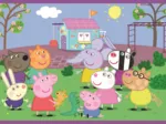 2 Puzzles - Peppa Sur Le Terrain De Jeu