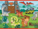 2 Puzzles - Petits Dinosaures