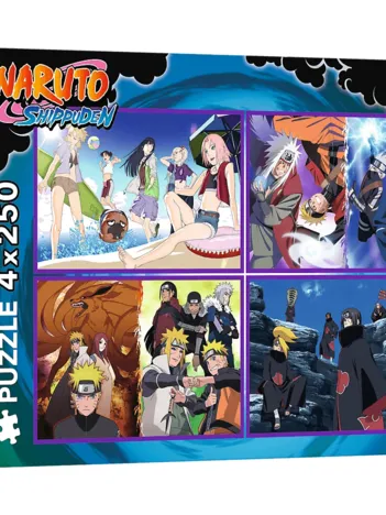 Produit 4 Puzzles - Les Aventures de Naruto Uzumaki Image