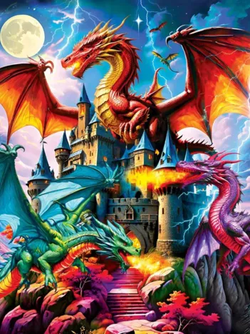 Produit Pièces XXL - Glow in the Dark - Triade De Feu - EZ Grip Image