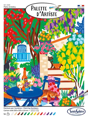 Produit Palette D'Artiste - Patio Andalou Image