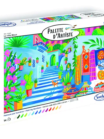 Produit Palette D'Artiste - La Ville Bleue Image