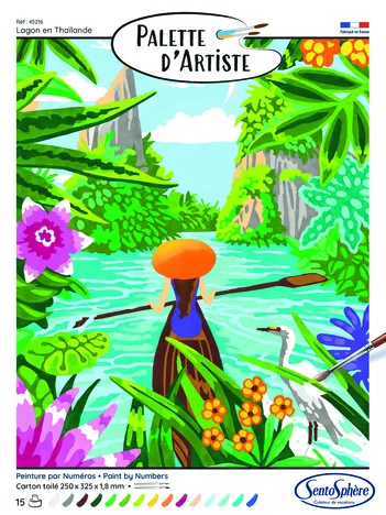 Produit Palette D'Artiste - Lagon En Thaïlande Image