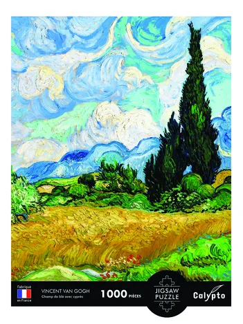 Produit Champ De Blé Avec Cyprès - Vincent Van Gogh Image