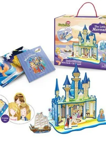 Produit Puzzle 3D - The Little Mermaid - Difficulté : 2/8 Image