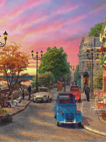 Produit Seine Sunset Image