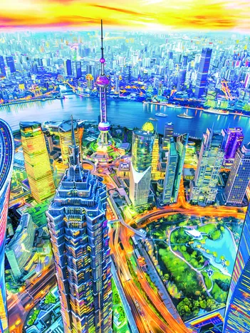 Produit View Of Shanghai Image