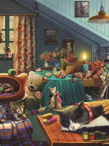 Produit Kitten Play Bedroom Image