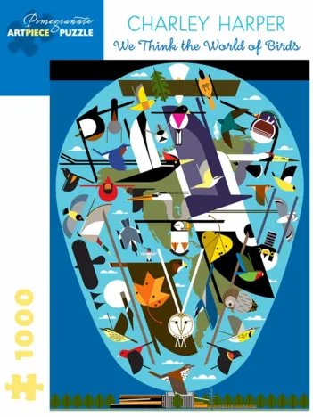 Produit Charley Harper - We Think the World of Birds Image
