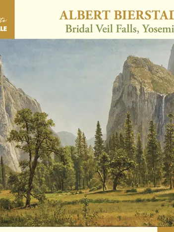 Produit Albert Bierstadt - Bridal Veil Falls, Yosemite Valley, California Image