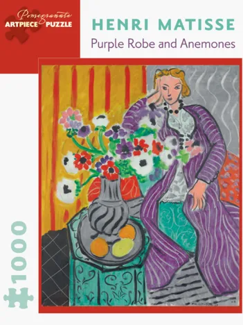 Produit Henri Matisse - Purple Robe and Anemones, 1937 Image
