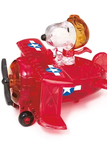 Produit Puzzle 3D en Plexiglas - Snoopy en Avion Image