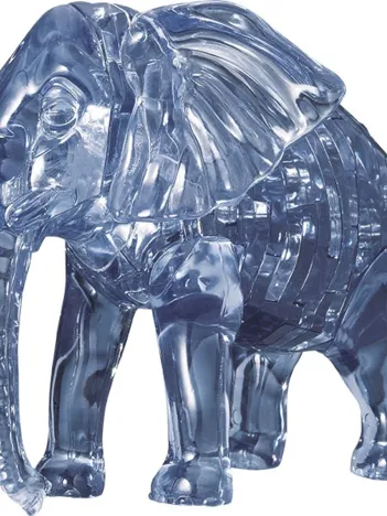 Produit Puzzle 3D en Plexiglas - Eléphant Image