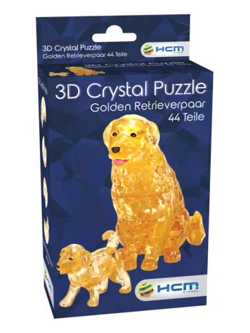 Produit Crystal Puzzle - Golden Retriever Image