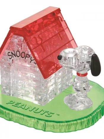 Produit Puzzle 3D en Plexiglas - La Maison de Snoopy Image