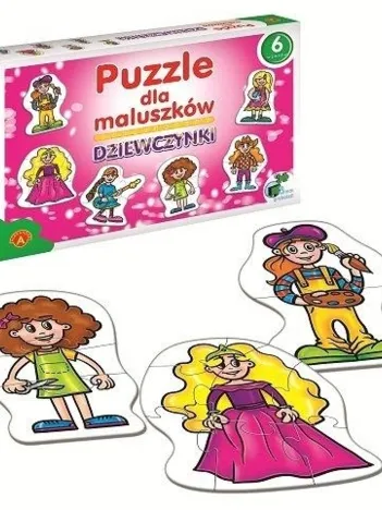 Produit 6 Puzzles - Filles Image