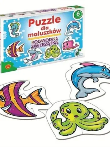 Produit 6 Puzzles - Animaux Marins Image