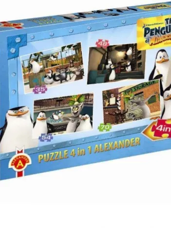 Produit 4 Puzzles - Les Pingouins de Madagascar Image