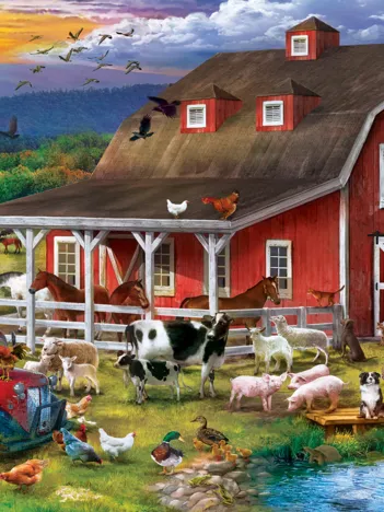 Produit Premium Collection - Foule à la Grange Image