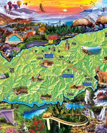 Produit Parcs Nationaux - Great Smoky Mountains Image