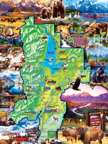 Produit Parcs Nationaux - Grand Teton National Park Image