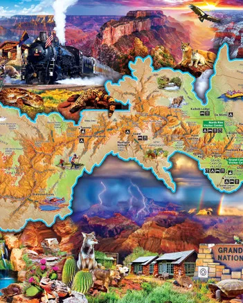 Produit Parcs Nationaux - Grand Canyon Image