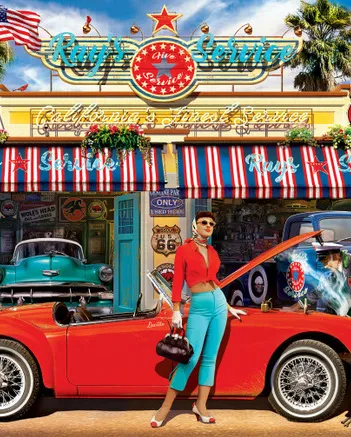 Produit Cruisin' Route 66 - Station-Service chez Ray Image