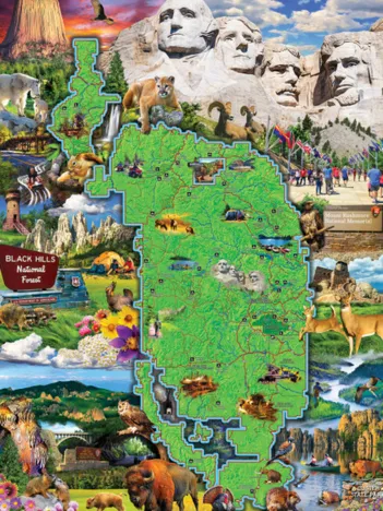 Produit Parcs Nationaux - Black Hills Image