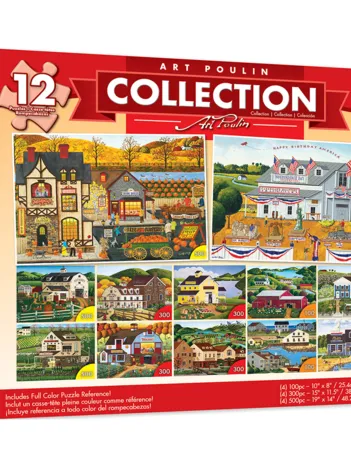 Produit 12 Puzzles - Art Poulin Collection Image