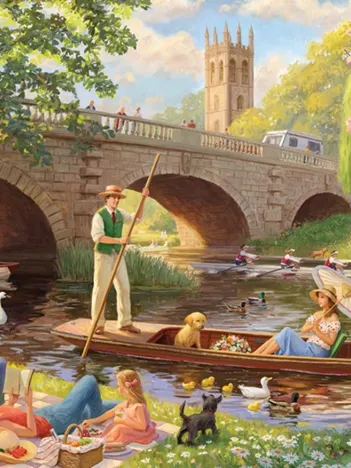 Produit Boating on the River Image