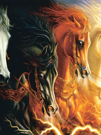Produit Lindsburg-Osorio - Four Horses of the Apocalypse Image