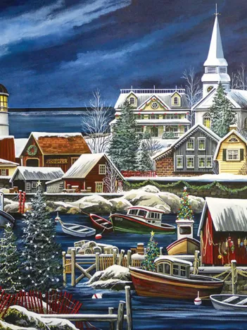 Produit Debbi Wetzel - Winter Harbor Image