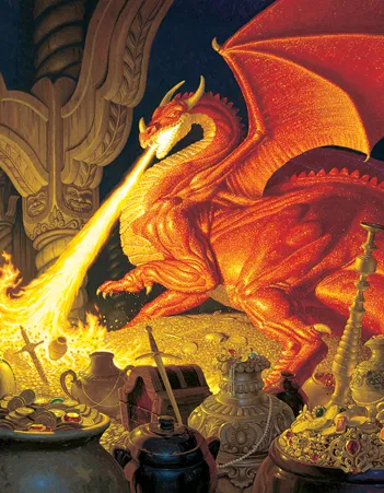 Produit The Hildebrandt Bros - Smaug Dragon Image