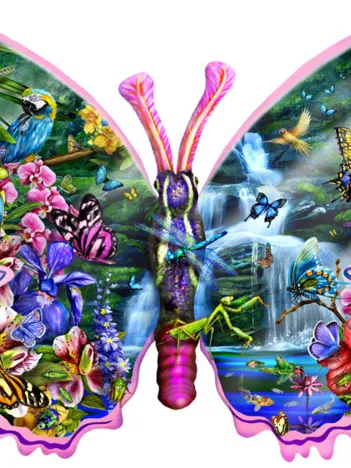 Produit Lori Schory - Butterfly Waterfall Image
