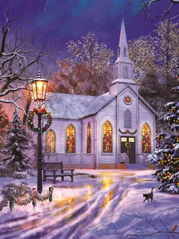 Produit Dominic Davison - The Old Christmas Church Image
