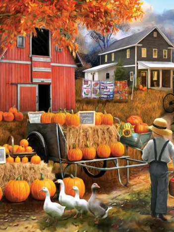 Produit Pièces XXL - Champs de Citrouilles Image