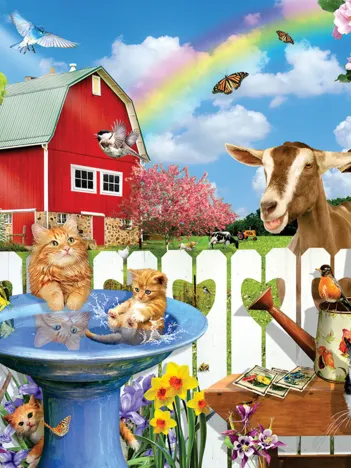 Produit Pièces XXL - Bain de Printemps pour les Oiseaux Image