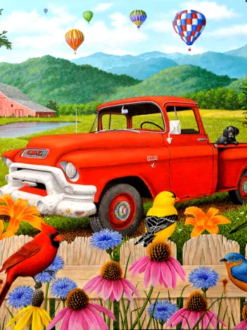 Produit Robert Wavra - The Red Truck Image