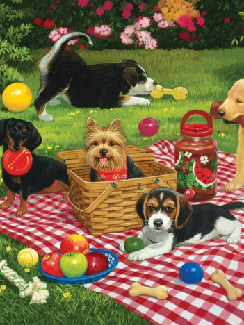 Produit William Vanderdasson - Puppies take over Image