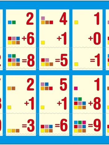 Produit Puzzle Cadre - Apprendre à Compter : L'Addition de 1 à 10 Image