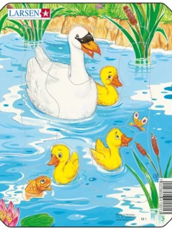 Produit Puzzle Cadre - Canards et Cygne Image