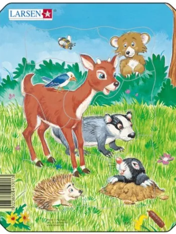 Produit Puzzle Cadre - Animaux de la Forêt Image