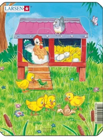 Produit Puzzle Cadre - Poulailler Image