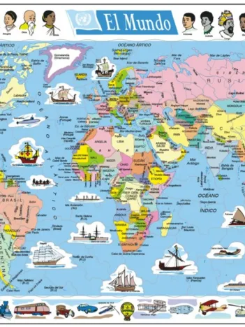 Produit Puzzle Cadre - El Mundo (en Espagnol) Image