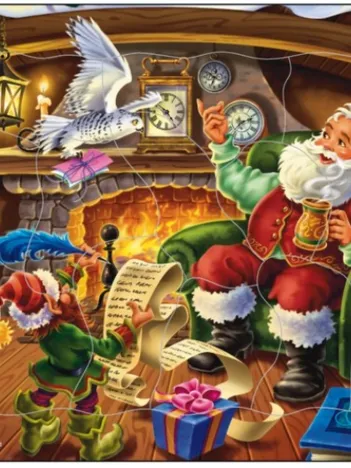 Produit Puzzle Cadre - Les Lettres au Père Noël Image