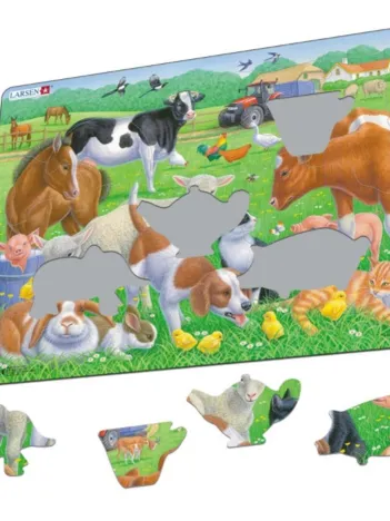 Produit Puzzle Cadre - Animaux de la Ferme Image