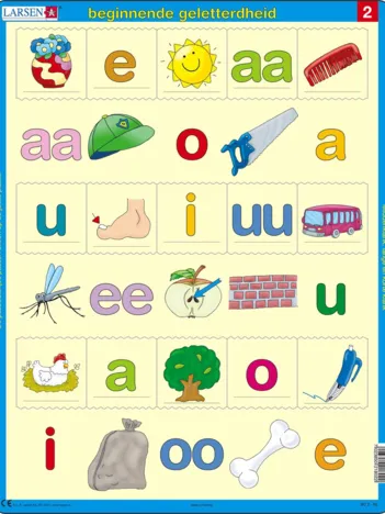 Produit Puzzle Cadre - Beginnende geletterdheid 2 (en hollandais) Image