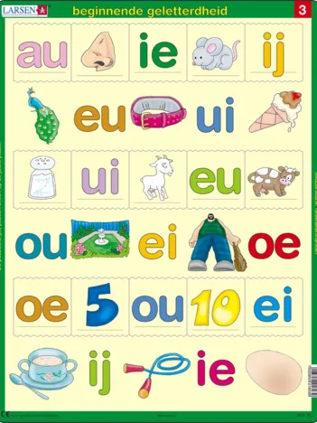 Produit Puzzle Cadre - Beginnende geletterdheid 3 (en hollandais) Image