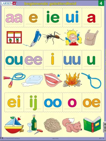 Produit Puzzle Cadre - Beginnende geletterdheid 4 (en hollandais) Image