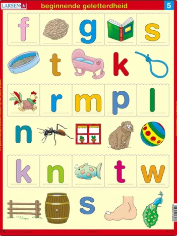 Produit Puzzle Cadre - Beginnende geletterdheid 5 (en hollandais) Image